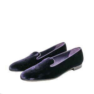 Ralph Lauren Purple Label Women’s Velvet Loafers | Size‎ 8.5 B US